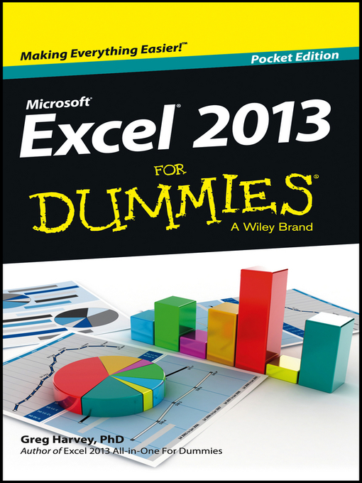 Title details for Excel 2013 For Dummies by Greg Harvey - Wait list